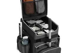 รถเข็นแม่บ้าน กระเป๋าใส่อุปกรณ์แม่บ้าน ขนาดใหญ่  Executive Quick Cart กระเป๋ารถเข็นทำความสะอาด กระเป๋ารถเข็นทำความสะอาดโรงแรม กระเป๋ารถเข็นทำความสะอาดความจุ 27 กก.