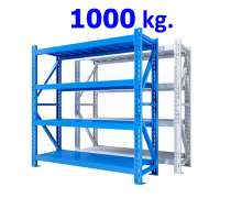 ชั้นวางของเหล็ก1000กกต่อชั้น