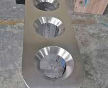 ถังขยะสแตนเลสใส3ช่อง ขนาด1000*350*830mm  mm สแตนเลส 201 หนา 1.0 มิล บรรจุ 60 ลิตรต่อช่อง