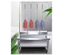 ซิงค์ม็อบมีที่แขวงไม้ม็อบ Sink Mop Stainless 304 0