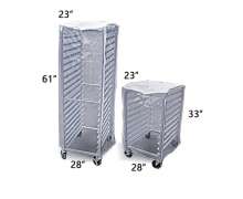 ถุงคลุมผ้ารถเข็นอาหาร ขนาด 23"x28"x61" (58*70*155) /28*23 สูง33 นิ้ว (58*170*83) 0