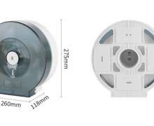  กล่องใส่กระดาษจัใโบโรล สีชา รุ่น CW-030 