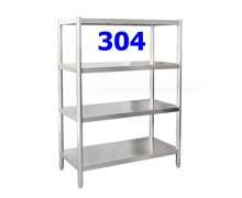 ชั้นวางของสแตนเลส304 หนา 1.0 มิล 0