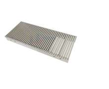 รางเลื่อน แผ่นลูกกลิ้งที่ไม่มีไฟฟ้า ขนาดโดยรวม: 1,000*400*100 มม ลูกกลิ้ง: ลูกกลิ้งพีวีซีที่มีเส้นผ่านศูนย์กลาง 20 มม., ความหนาของผนัง 1.5 มม., เส้นผ่านศูนย์กลางเพลา 6 มม., ระยะศูนย์กลางลูกกลิ้ง 25 มม. กรอบ: 100*15*3 มม 0