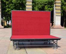 ขนาด 1220*2440 สูง 410-610 mm. เวทีสำเร็จรูปจัดเลี้ยงเก็บพับเคลื่อนที่ได้ ขนาด 1220*2440 สูง 410-610 mm