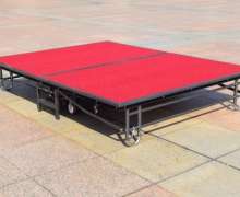 ขนาด 1220*2440 สูง 410-610 mm. เวทีสำเร็จรูปจัดเลี้ยงเก็บพับเคลื่อนที่ได้ ขนาด 1220*2440 สูง 410-610 mm