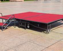 ขนาด 1220*2440 สูง 410-610 mm. เวทีสำเร็จรูปจัดเลี้ยงเก็บพับเคลื่อนที่ได้ ขนาด 1220*2440 สูง 410-610 mm