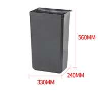 กะบะแขวนรถเข็นเคลียร์เศษอาหาร ใบใหญ่ 0