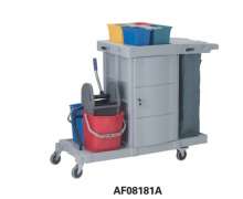 รถเข็นแม่บ้านพลาสติก Maid trolley รุ่น F4-2-5