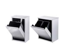 ถังขยะสแตนเลสฝังเคาเตอร์ 0