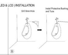 เครื่องฆ่าเชื้อโถปัสสาวะ รุ่นตั้งเวลา รุ่น F1908-B-LED  มีสินค้า
