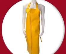 ผ้ากันเปื้อนPVC สีเหลือง 110 ซม. 0