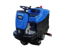 เครื่องขัดพื้นอัตโนมัติ นั่งขับ 32 นิ้ว AS-2007 สำหรับขัดพื้นเปียก