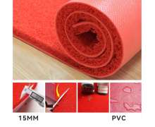 พรมดักฝุ่น PVC พรมนอเมด Nomad หน้ากว้าง 1.2 เมรตร ยาว 18 เมตร หนา 15 มิล สีแดง 0