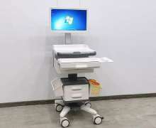 รถเข็นคอมพิวเตอร์ มอนิเตอร์ ABS ขนาด 480*520*900mm.
