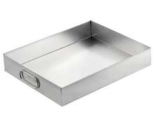 ถาดสแตนเลสเกรด 304 มีหูหิ้ว สั่งทำตามขนาดลูกค้าได้ 