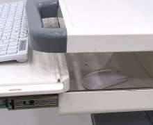 รถเข็นคอมพิวเตอร์ มอนิเตอร์ ABS ขนาด 480*520*900mm.