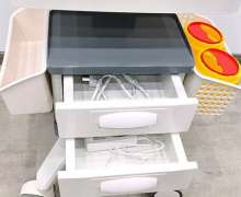 รถเข็นคอมพิวเตอร์ มอนิเตอร์ ABS ขนาด 480*520*900mm.