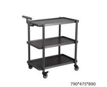 รถเข็น3ชั้น รถเข็นบริการร้านอาหาร รูมเซอร์ CW-066-0-11 0