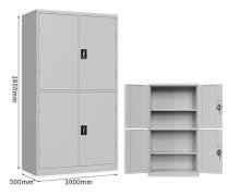 ตู้เก็บอุปกรณ์เหล็กพ่นสี ขนาด 500*1000 สูง 1800 mm. 0