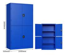 ตู้เก็บอุปกรณ์เหล็กพ่นสี ขนาด 500*1000 สูง 1800 mm.