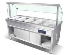 ตู้อุ่นอาหาร 5 ถาด (ถาด Gn1/1) ระดับความร้อน 30-110 องศา C ใช้ไไฟฟ้า 220 โวลท์ 0