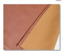 ผ้ากันเปื้อน สีน้ำตาล หนังสีน้ำตาล ขนาด 110*65 ซม.