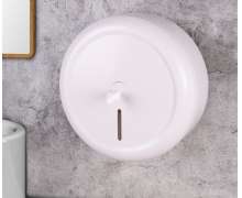 กล่องใส่กระดาษจัมโบโรลแบบดึงกลางด้านหน้า (Center Pull) Jumbo Roll Bath Tissue Dispenser