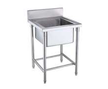 ซิงค์สแตนเลส  ขนาด 60X60X80mm.1หลุม Sink stainless เกรด304หนา1.2มิล 