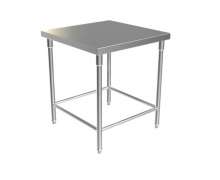 โต๊ะสแตนเลส1ชั้น เกรด304 ขนาด50×70×75 ซ.ม. 0