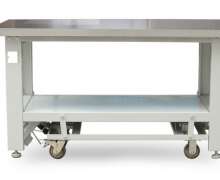 โต๊ะสแตนเลสขาฉิ่ง ขนาด  1500*750*800 mm. รับน้ำหนักได้ 1000 กก