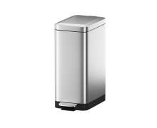 ถังขยะสแตนเลส 7.8 ลิตร พื้นที่แคบ ขนาด 14*29 สูง 30 ซม. 0