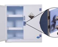 ตู้เก็บสารเคมี ชนิดกัดกร่อน วัสดุ PP