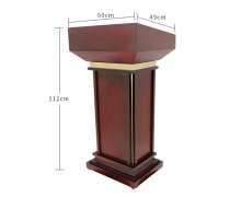 โพเดียม ไม้ ขนาด 60*49*112 ซม.