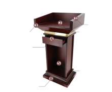 โพเดียม ไม้ ขนาด 60*49*112 ซม.