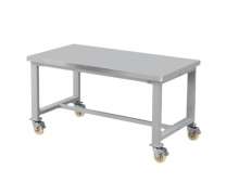 โต๊ะสแตนเลสมีล้อ