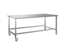 โต๊ะสแตนเลสมีล้อ