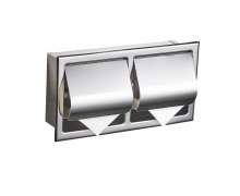 ที่แขวนกระดาษม้วนเล็กติดผนัง 2 ช่อง สแตนเลส 304 0