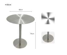 โต๊ะจัดเลี้ยงสแตนเลส 40 ซม 80*74 ซม.