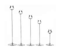 ที่เสียบป้าย เมนู เลขโต๊ะป้าย NUMBER วางบนโต๊ะอาหาร Stainless Number stand H 15,30,38,50 cm 0