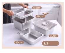 ถาดสแตนเลส  อ่างอุ่นสแตนเลส เกรด304