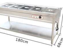 ตู้อุ่นอาหาร FOOD WARMER ขนาด 1800*680*H800mm.