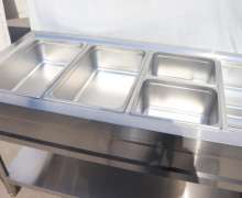 โต๊ะอุ่นอาหารสแตนเลส FOOD WARMER