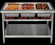 โต๊ะอุ่นอาหารสแตนเลส FOOD WARMER
