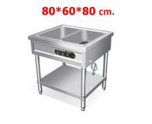 โต๊ะอุ่นอาหารสแตนเลส FOOD WARMER
