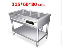 โต๊ะอุ่นอาหารสแตนเลส FOOD WARMER