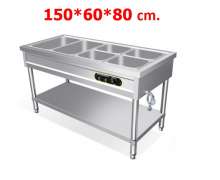 โต๊ะอุ่นอาหารสแตนเลส FOOD WARMER