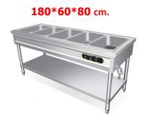 โต๊ะอุ่นอาหารสแตนเลส FOOD WARMER