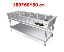 โต๊ะอุ่นอาหารสแตนเลส FOOD WARMER