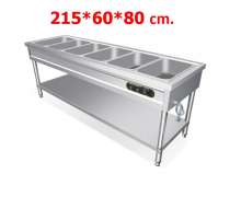โต๊ะอุ่นอาหารสแตนเลส FOOD WARMER